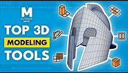 How to Use The Modeling Tools in Maya
