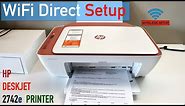 HP DeskJet 2742e WiFi Direct SetUp - How To Use Printer's Inbuilt WiFi ?
