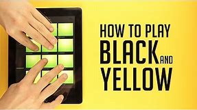 How To Play Black And Yellow - Trap Drum Pads 24 Tutorial