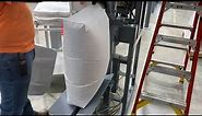 Sugar Bagging Machine Fills 50 Lb. Bags With Granulated Sugar