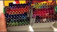 Crayola Crayons 120 Box - Unboxing and Sorting