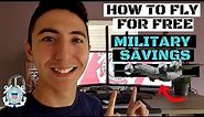 How to FLY FOR FREE in the Military ✈️ - Military Savings