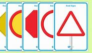 Editable Road Sign Display Posters