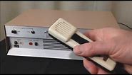 1965 Voicemail - Record-O-Fone 100U Answering Machine