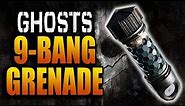 Call of Duty: Ghosts - 9 Bang Tactical Grenade Breakdown! (COD Ghost Multiplayer Equipment 9Bang)