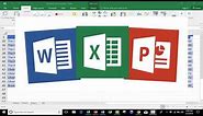 Customizing The Quick Access Toolbar in Microsoft Excel, Word, and Powerpoint