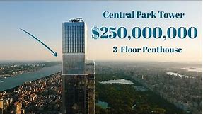 The Highest 3-Floor Penthouse in The World / Central Park Tower