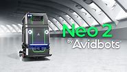 Industrial floor scrubber robot for Warehousing Logistics facilities | Avidbots