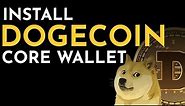 Dogecoin CORE Wallet For Windows (2021) | Doge Coin Wallet