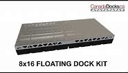 Complete 8' x 16' Floating Dock Kit Assembly Instructions
