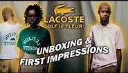 Lacoste X GOLF le FLEUR HAUL Unboxing & First Impressions