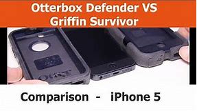 Griffin Survivor vs. Otterbox Defender iPhone Cases