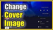 How to Change Background on PS5 Profile to Anything! (Cover Image Tutorial)