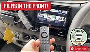 Double din car stereo HDMI - AV converter for film playback - DVD player & Fire Stick trial