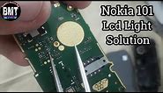 Nokia 101 Lcd Light jumper solution 100% tested