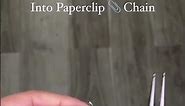 How to Make Paperclip Chain - Jewelry Tutorial Hack