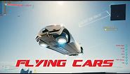 Cyberpunk 2077 Flying Cars Mod Gameplay 4K Ray Tracing ON