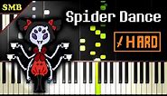 UNDERTALE - SPIDER DANCE - Piano Tutorial