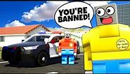Getting BANNED From WEIRD Roleplay Servers in Brick Rigs Multiplayer!