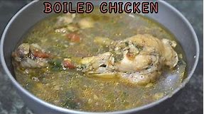 Boiled Chicken || Healthy Boil Chicken in Pressure Cooker