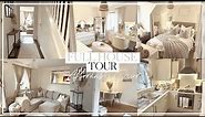 FULL HOUSE TOUR | Affordable Interior | Beige, Gold & White Decor | 3 Floor House!