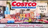 Costco Shopping Haul//my January 2024 Costco Cart & Prices