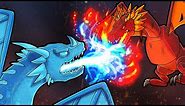 Ice vs Fire! (Minecraft Dragons)