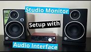 Studio Monitor Setup Guide (2019) | Mackie CR3 & Audio Interface Setup