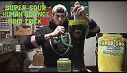 Inhaling a GIANT SUPER SOUR Drink in 48 Seconds or Less Without Puckering Your Face | L.A. BEAST