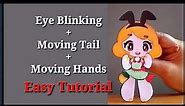 💠(23)How Do You Make a Living Puppet Out Of Paper💠Paper Doll Full Tutorial💠Anime Paper Puppet Making