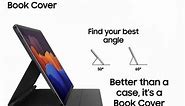 Book Cover Case Samsung Tab S7 dan Tab S7 Plus S7+ Mangnetic Autolock - Grey, Tab S7 di Clik&Pick | Tokopedia