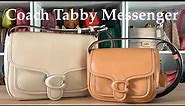 NEW: Coach Tabby Messenger Bag (Review and What Fits)