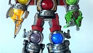 DX KyurenOh - Gattai - Uchuu Sentai Kyuranger - Galaxy Force 🔮 #supersentai #kyuranger #kyurenoh #powerrangers #robo #robot #transformation #dx #bandai | Green Figure Toys VN