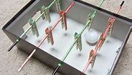 How to Make a Mini Foosball Table