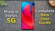 Motorola Moto G Stylus 5G New User Guide | G Stylus 5g User Guide | H2TechVideos