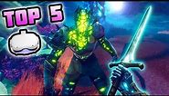 TOP 5 Quest 2 SWORD Games! BEST Quest Sword Games 2022!