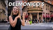 Dining at the Iconic Delmonico's One of New York City’s Best Steakhouses