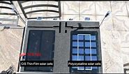 Solar Panel Experiment: CIS Thin Film vs Crystalline