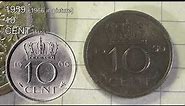 NETHERLANDS, 10 Cents, 1959 (Juliana)