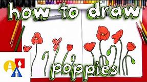 How To Draw Poppies