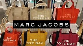 MARC JACOBS OUTLET *THE MEDIUM TOTE CANVAS BAG IN VARIETY OF COLORS AND MORE‼️