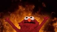 Elmo *IS* on fire