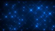Free video background hd - blue glittering stars electric overlay effects