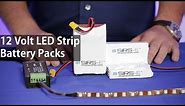 LED Battery Pack 12 Volts for LED Strip Lights High Quality