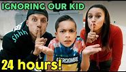 IGNORING Our KID For 24 HOURS!! **GONE WRONG** | The Royalty Family