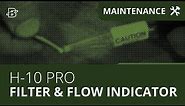 H-10 PRO | Filter & Flow Indicator Maintenance Procedure - The Best Refrigerant Leak Detector