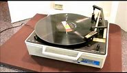 Vintage Emerson A25 BSR Turntable SWINGMATE in Action