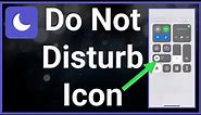 How To Change Do Not Disturb Icon On iPhone