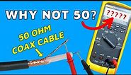 Why don’t you measure 50 OHM on a 50 OHM cable? | Eric Bogatin | #HighlightsRF