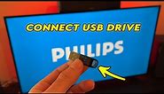 How to Use a USB Drive on Your Philips TV
